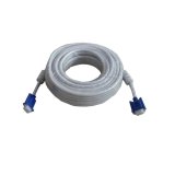 Cáp VGA trắng 10 M (2 cục chống nhiễu)