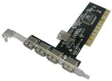 Card PCI to 4 USB 2.0