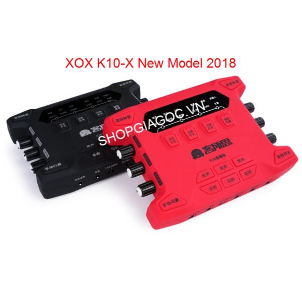 Card sound K10-X (K108X) dùng cho Live Webcast – Karaoke thế hệ mới của hãng XOX