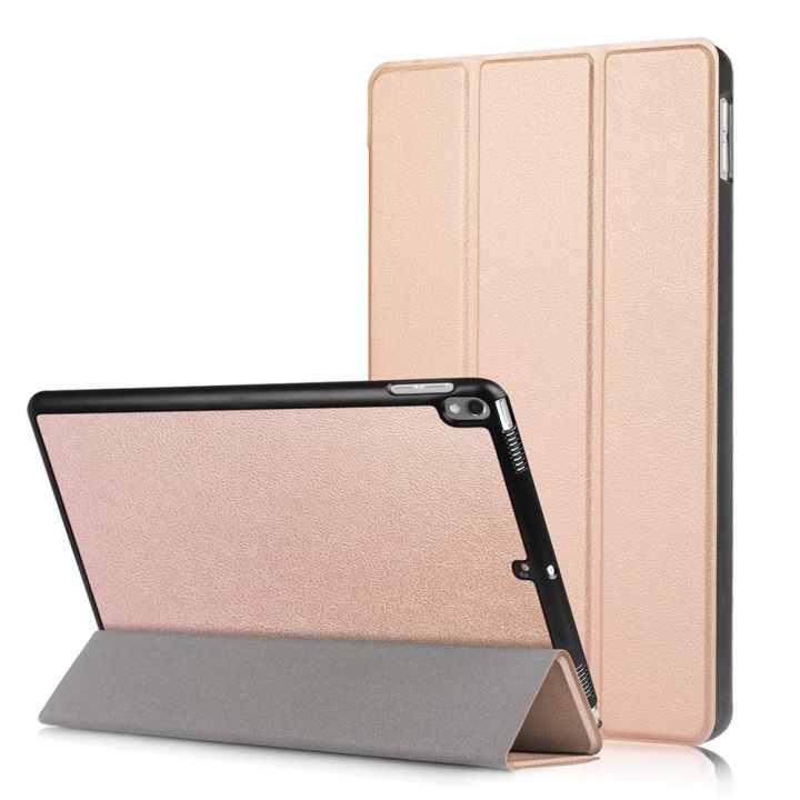 Ốp Bảo Vệ Tay với Tự Động Ngủ Đánh Thức Chức Năng cho 10.5 inch Apple iPad Pro Mới Phát Hành năm 2017 phụ kiện Vàng-quốc tế