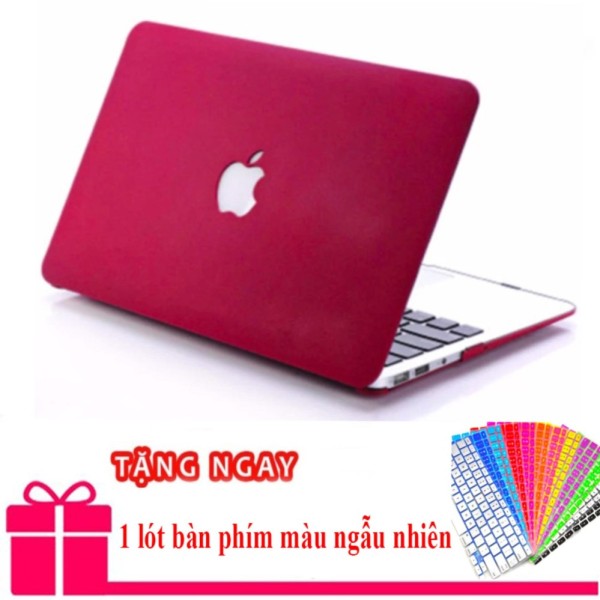 Bảng giá Case Ốp đỏ bordeaux cho Macbook Pro 13,3 2016/17 (Có touch bar)+ Tặng lót phím Phong Vũ