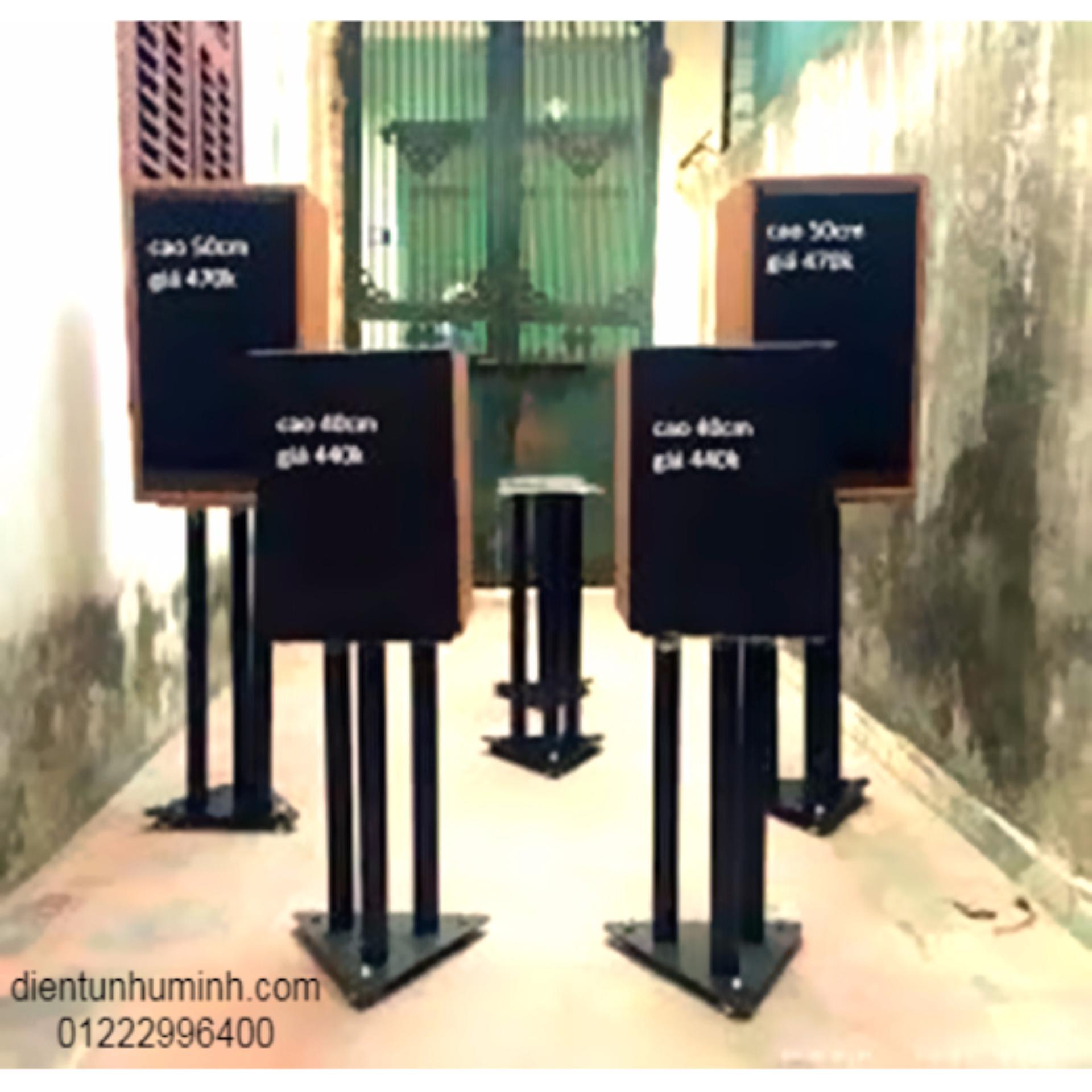 Chân để loa bằng sắt Màu Đen 5Tấc