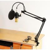 Chân đế micro kẹp bàn