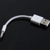 【Crystalawaking】Dây sạc truyền dữ liệu USB 3.5mm cho iPod Shuffle thế hệ 3/4
