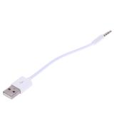 【Crystalawaking】Dây sạc truyền dữ liệu USB 3.5mm cho iPod Shuffle thế hệ 3/4