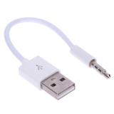 【Crystalawaking】Dây sạc truyền dữ liệu USB 3.5mm cho iPod Shuffle thế hệ 3/4