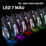 [HCM]CHUỘT K1 LED 7 MÀU CHUYÊN GAME