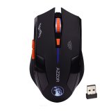[HCM]Chuột không dây dùng pin sạc AZZOR (Đen)