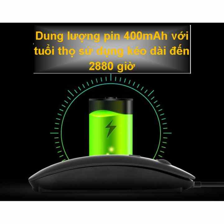 Chuột không dây pin sạc Inphic P-M1