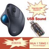 Chuột laser không dây Logitech Trackball M570 + Tặng kèm USB Sound 3D âm thanh 5.1 cắm máy tính