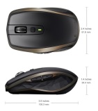 [HCM]Chuột Logitech không dây bluetooth MX Anywhere 2S (Đen) - Hãng phân phối chính thức