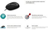 [HCM]Chuột quang có dây Logitech M105 (Đen) - Hãng phân phối chính thức