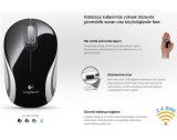 Chuột quang không dây Logitech M187 (Đen) - Hãng phân phối chính thức