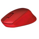 [HCM]Chuột quang không dây Logitech M331 (Đỏ) - Hãng Phân phối chính thức