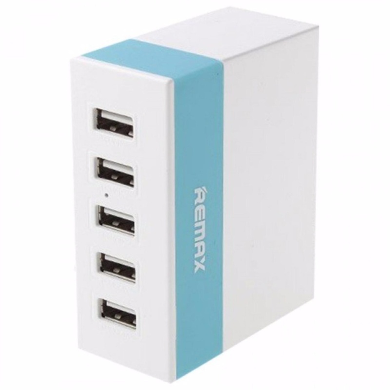 Giá Cốc sạc 5 cổng đa năng USB REMAX U1 hỗ trợ sạc nhanh