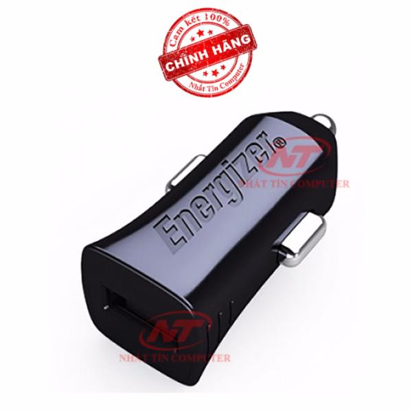 Cốc Sạc Ô tô Energizer 1A 1 cổng USB (Đen) - Hãng phân phối chính thức