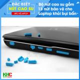 Combo 2 Bộ 13 Nút Chống Bụi Laptop (Chỉ còn màu đen) - Kim Hải Computer