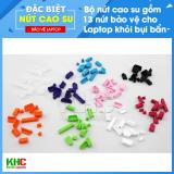 Combo 2 Bộ 13 Nút Chống Bụi Laptop (Chỉ còn màu đen) - Kim Hải Computer