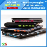 Combo 2 Bộ 13 Nút Chống Bụi Laptop (Chỉ còn màu đen) - Kim Hải Computer