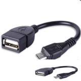Combo 2 cáp OTG cho điện thoại Android (Đen) CT24H