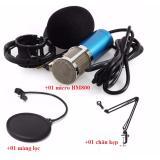 Combo Micro BM800 + Filter Lọc + Chân kẹp Micro NB35