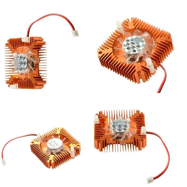 Bảng giá Cooling Fan Heatsink Cooler Fit For PC Computer VGA Video Card CPU Fan - intl Phong Vũ