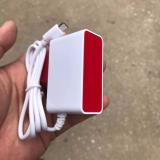 Củ sạc đa năng 2 cổng USB và dây sạc cổng Micro USB liền củ