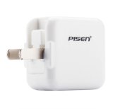 Củ sạc Pisen 2A cho iPad (Trắng)