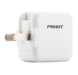 Củ sạc Pisen 2A cho iPad (Trắng)