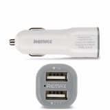 Củ sạc Remax 2 cổng trên oto CC201