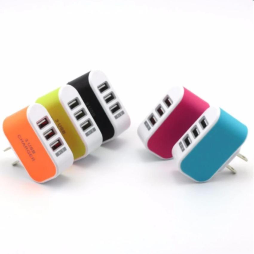 Cục sạc điện thoại đa năng 3 cổng USB