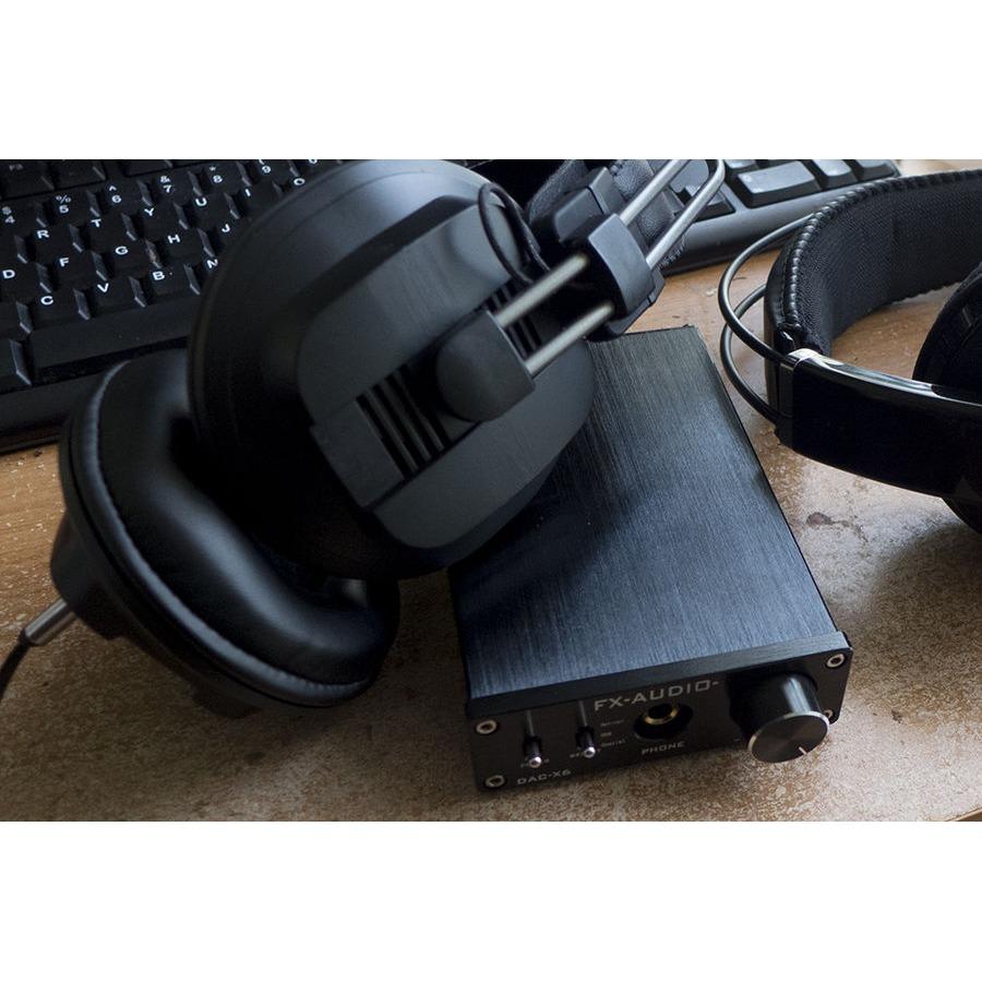 Bộ giải mã âm thanh chất lượng cao DAC FX-AUDIO X6  model mới + Tặng dây optical 1,5m cao cấp.