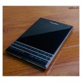 Dán Da IONE Blackberry Passport Da Bò Màu Đen