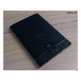 Dán Da IONE Blackberry Passport Da Bò Màu Đen