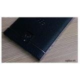 Dán Da IONE Blackberry Passport Da Bò Màu Đen