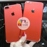 Dán Decan nhôm xước màu iPhone 7 (Màu Đỏ)
