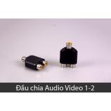 Đầu chia và nối giắc audio 1-2 (3 đầu âm)