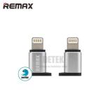 Đầu chuyển đổi Cổng Micro USB sang cổng Lighning Remax RA-USB2 (Bạc)