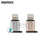 Đầu chuyển đổi Cổng Micro USB sang cổng Lighning Remax RA-USB2 (Bạc)
