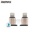 Đầu chuyển đổi Cổng Micro USB sang cổng Lighning Remax RA-USB2 (Vàng)