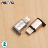 Đầu chuyển đổi Cổng Micro USB sang cổng Lighning Remax RA-USB2 (Vàng)