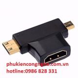 Đầu chuyển đổi mini HDMI, micro HDMI to HDMI