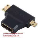 Đầu chuyển đổi mini HDMI, micro HDMI to HDMI