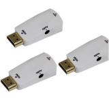 Đầu chuyển đổi tín hiệu từ HDMI sang VGA trắng