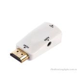 Đầu chuyển đổi tín hiệu từ HDMI sang VGA trắng