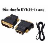 Đầu chuyển dvi sang hdmi tặng kèm cáp hdmi 1.5m