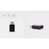 Đầu chuyển từ micro usb qua USB Type C Xiaomi (Màu Đen)