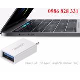 Đầu chuyển Type-C to USB 3.0 cao cấp Ugreen 30155