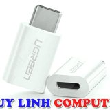 Đầu chuyển USB Type C sang Micro USB Ugreen 30154