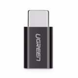 Đầu chuyển Micro USB sang USB type C hỗ trợ chức năng OTG cho One plus 6 5 Xiaomi mi 8 Huawei.. UGREEN US157 - Hãng phân phối chính thức